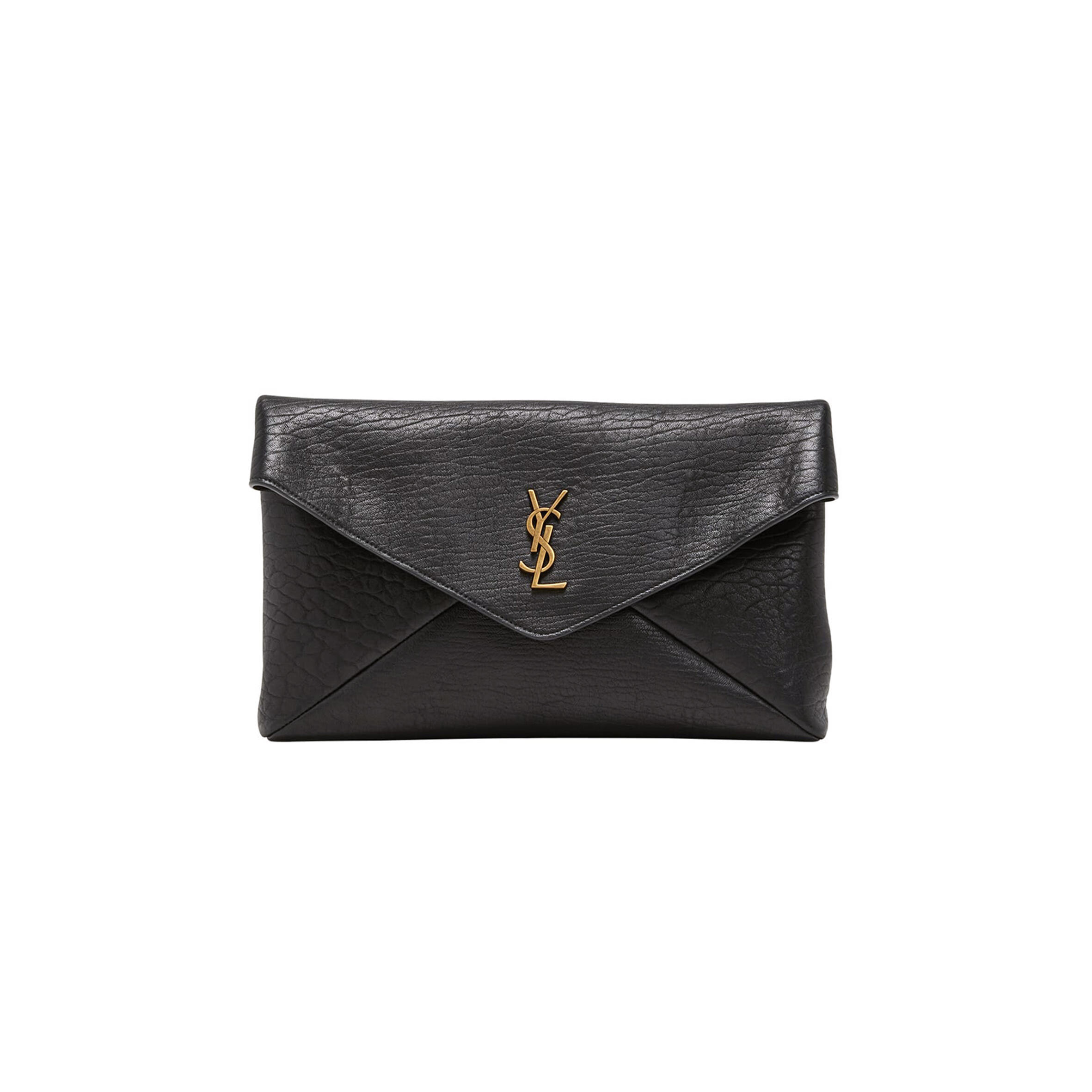 Y51 LARGE ENVELOPE POUCH CLUTCH BAG IN LEATHER 401243653778 (29.5*18*4.5cm) Master Quality